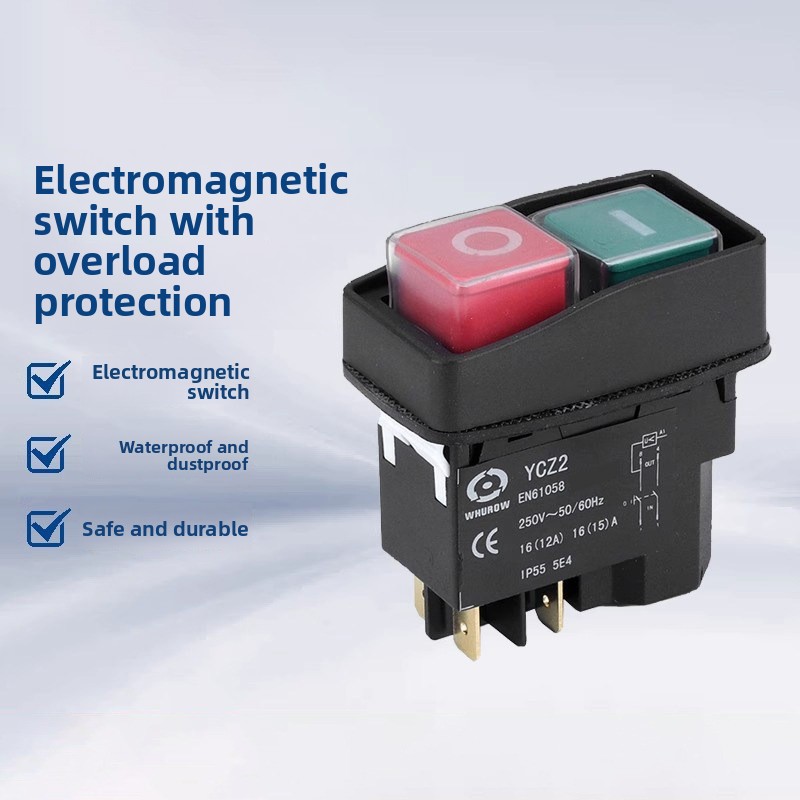 110V/220V  YCZ2 Electromagneti - đánh giá và giá Push Button Tactile