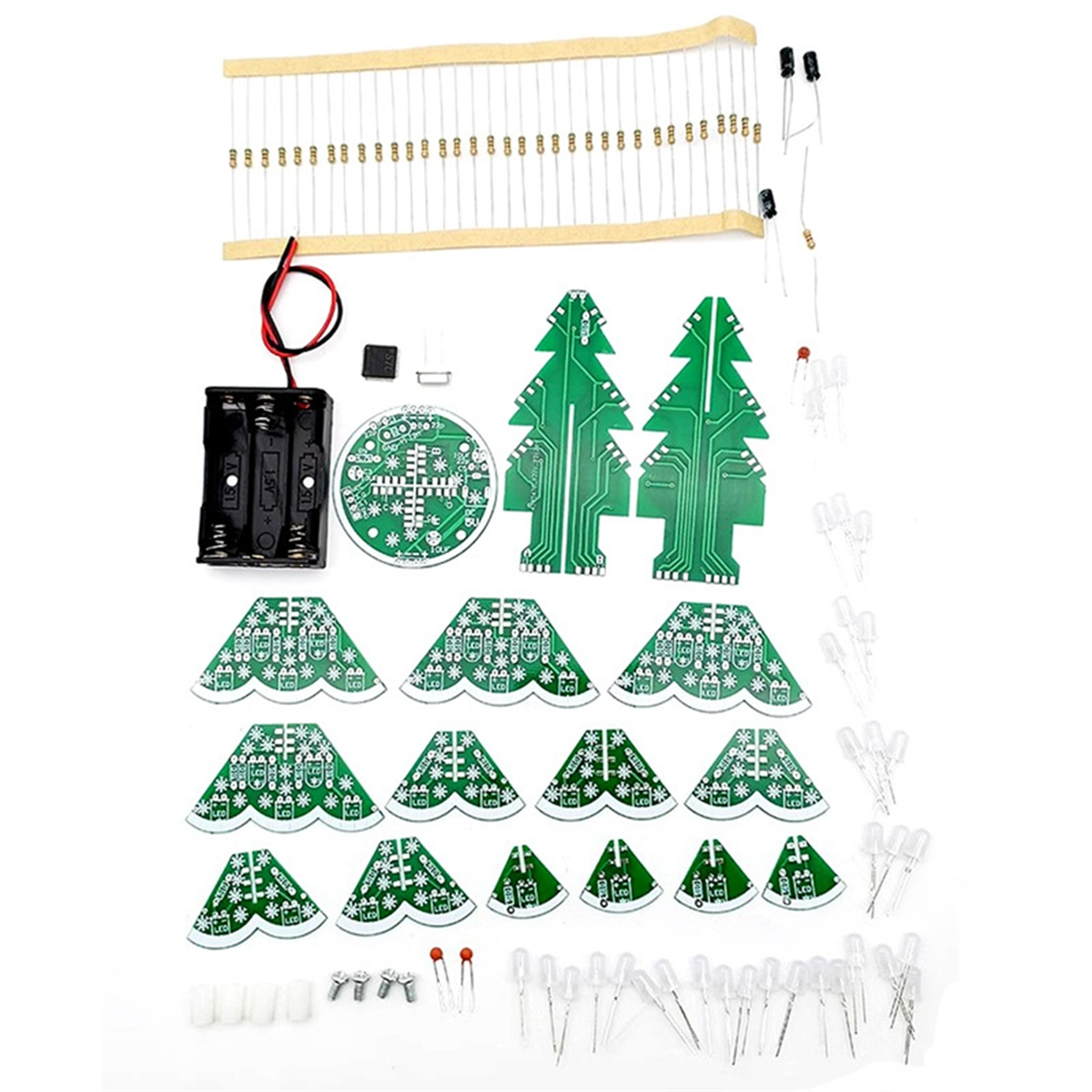 Newest! 3D Stereo Christmas Tr - đánh giá và giá Diy Electronics Circuits