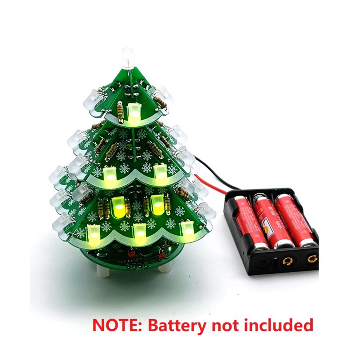 Newest! 3D Stereo Christmas Tr - đánh giá và giá Diy Electronics Circuits