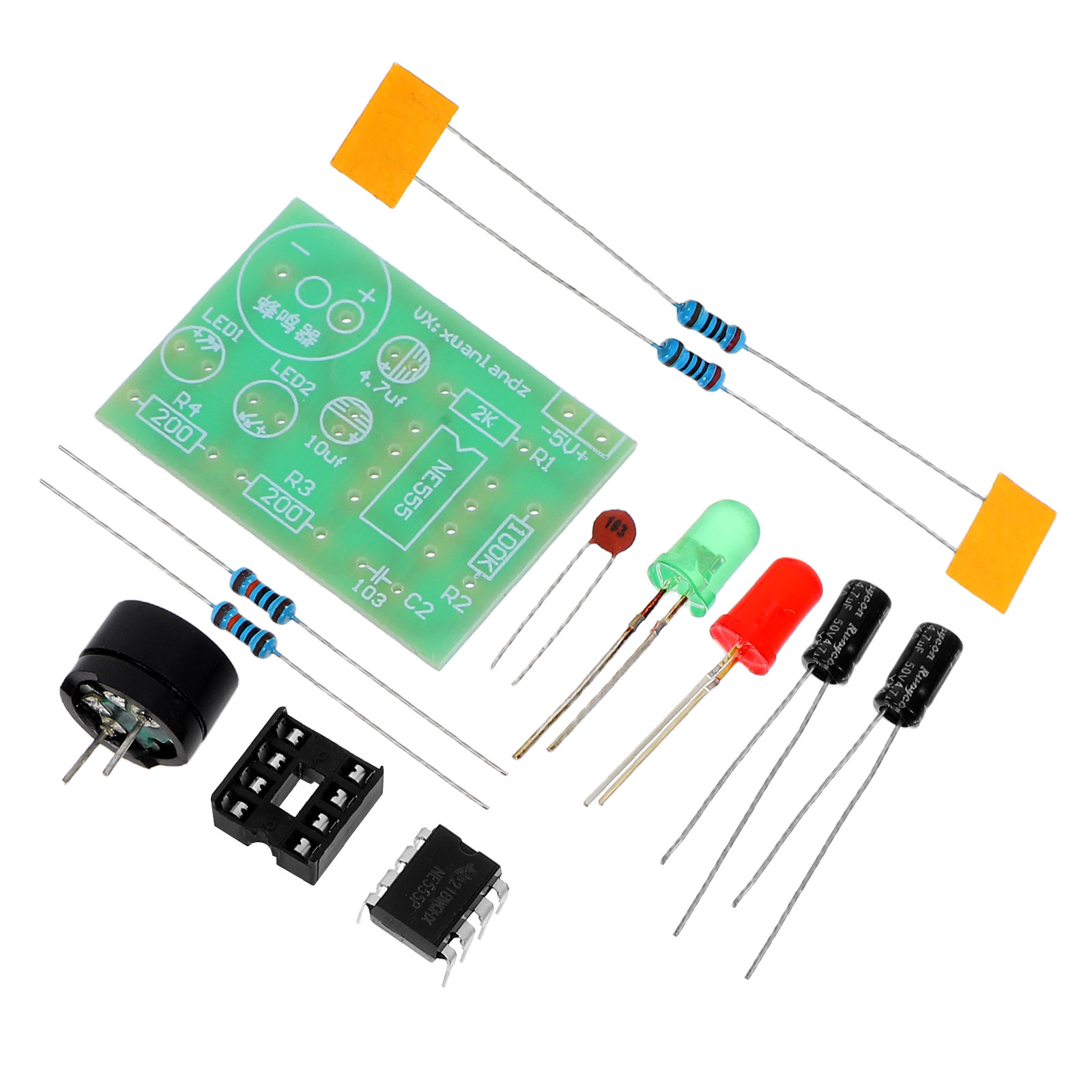 3Pcs Electronics Training Kit  - đánh giá và giá Diy Electronics Circuits