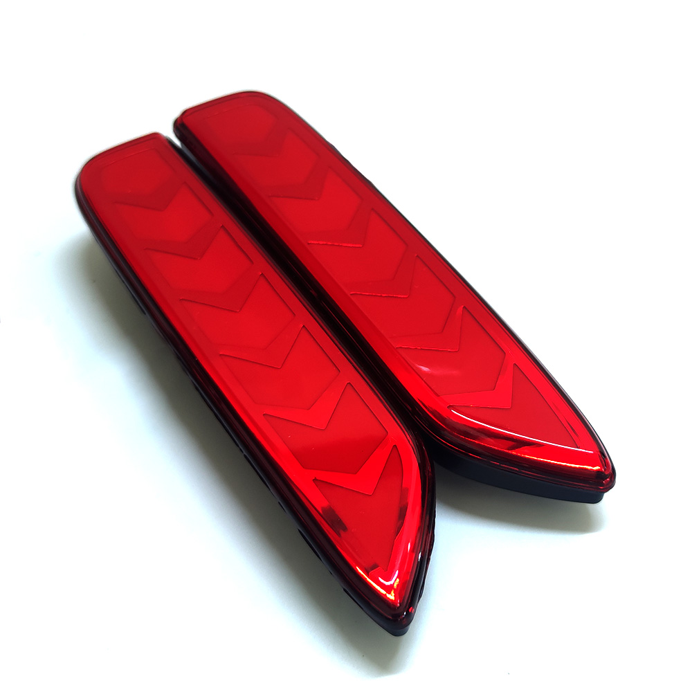2pcs Led Car Rear Bumper Refle - đánh giá và giá Diy Lamp Electronics