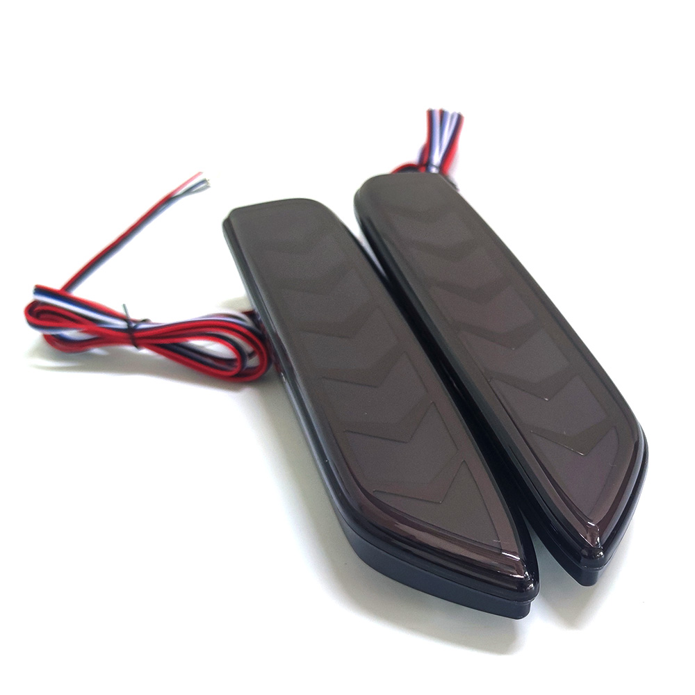 2pcs Led Car Rear Bumper Refle - đánh giá và giá Diy Lamp Electronics