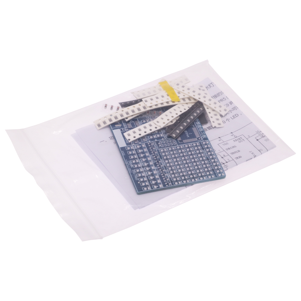 SMD NE555 CD4017 Rotating Flas - đánh giá và giá Diy Electronics Com