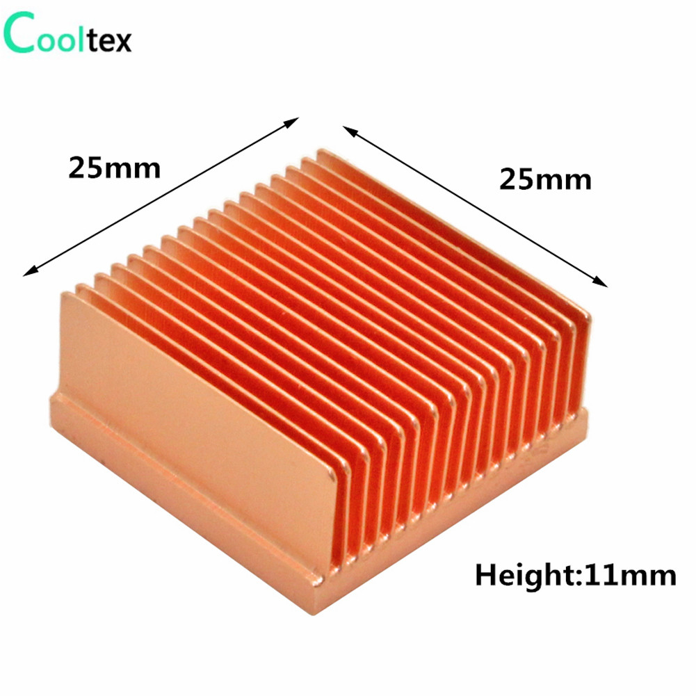 DIY Pure Copper Heatsink Skivi - đánh giá và giá Diy Electronics Raspberry Pi