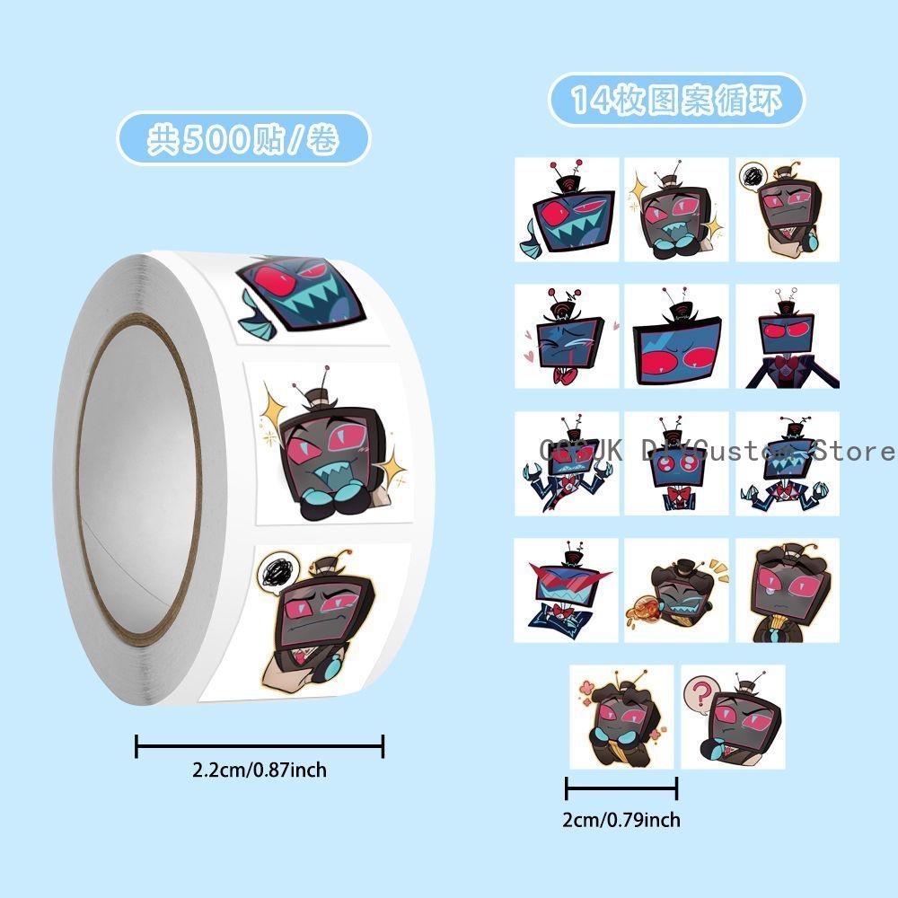 500Pc/Roll Anime Vox Q Version - đánh giá và giá Diy Q