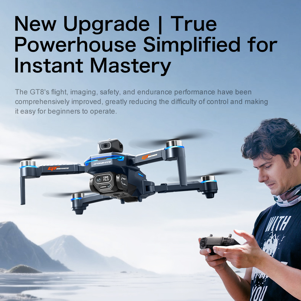 Lenovo GT8 drone 8K HD dual ca - đánh giá và giá Diy Drone Electronics
