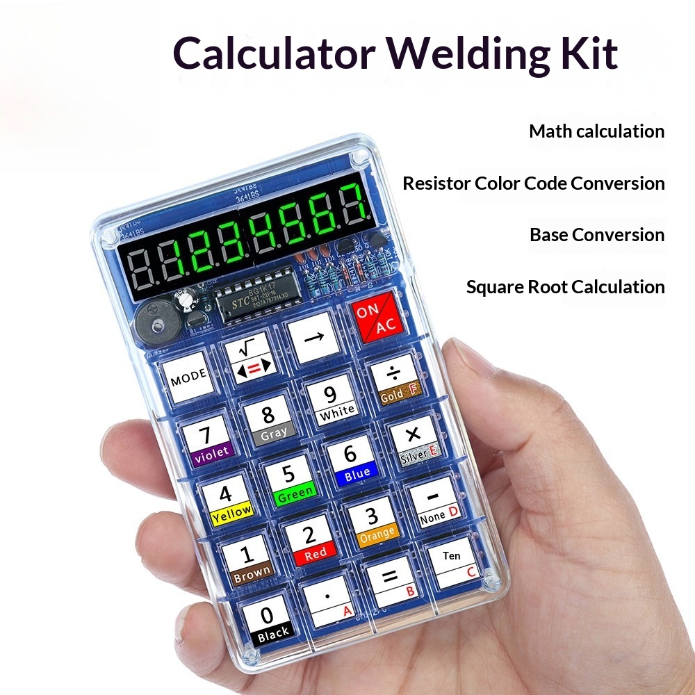 Calculator Production Kit, Ele - đánh giá và giá Homemade Diy Electronics