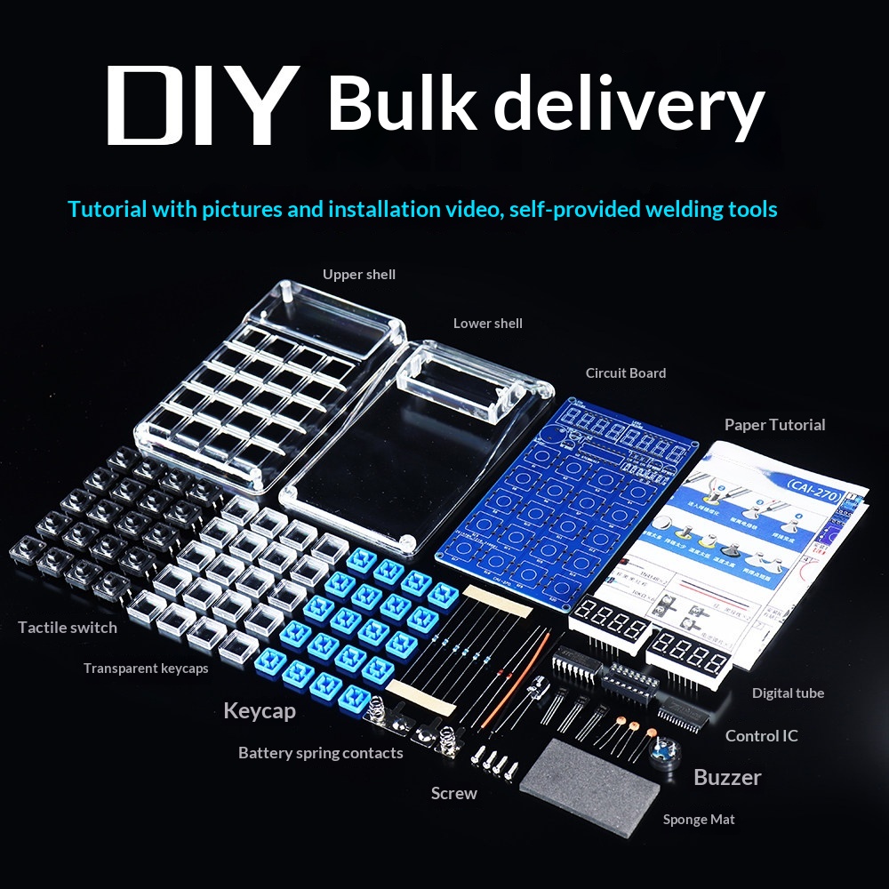 Calculator Production Kit, Ele - đánh giá và giá Homemade Diy Electronics