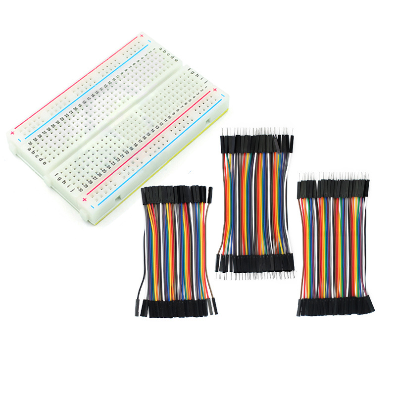 400-Point Breadboard Kit with  - đánh giá và giá Diy Electronics Breadboard