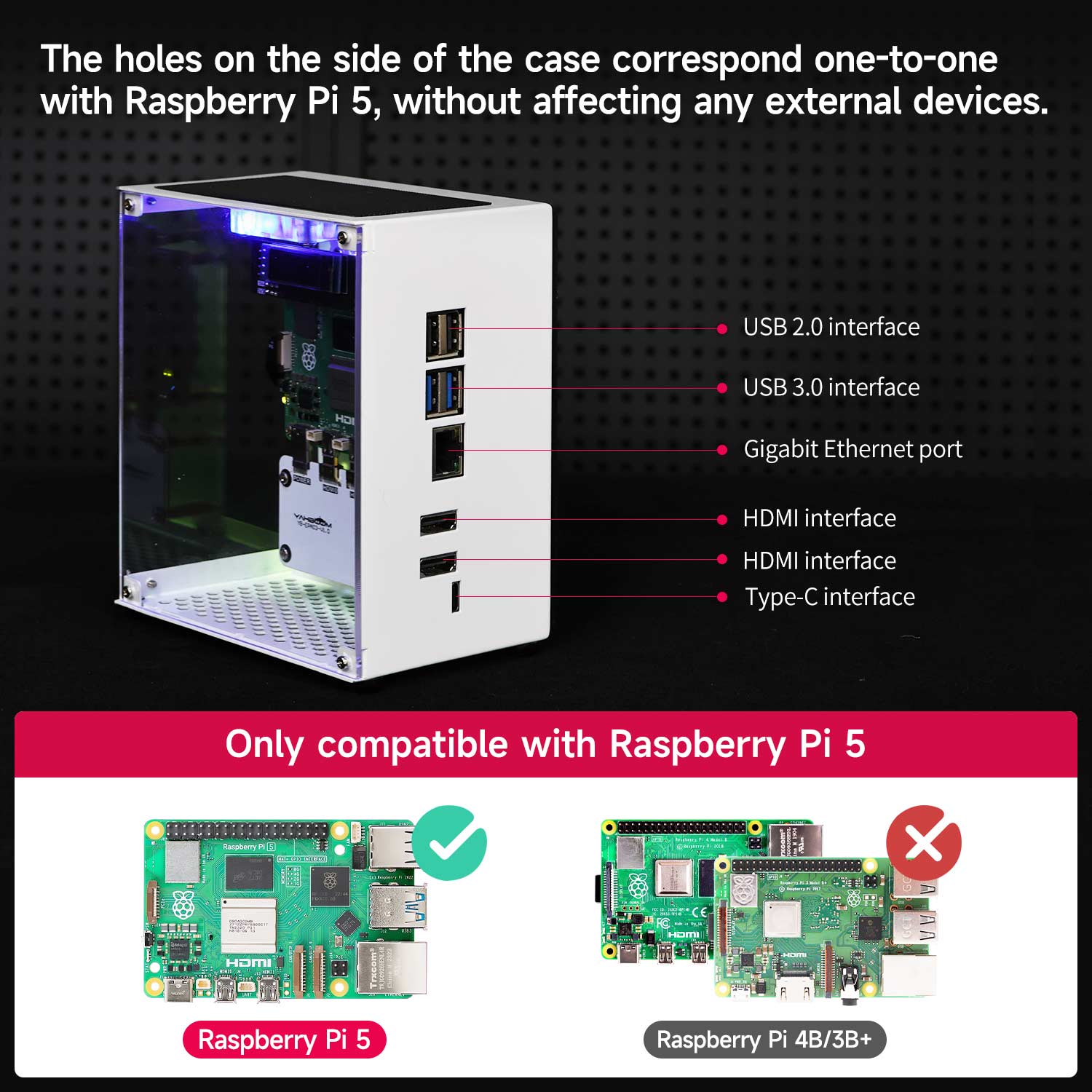 Raspberry Pi 5 Case Protective - đánh giá và giá Diy Electronics Raspberry Pi