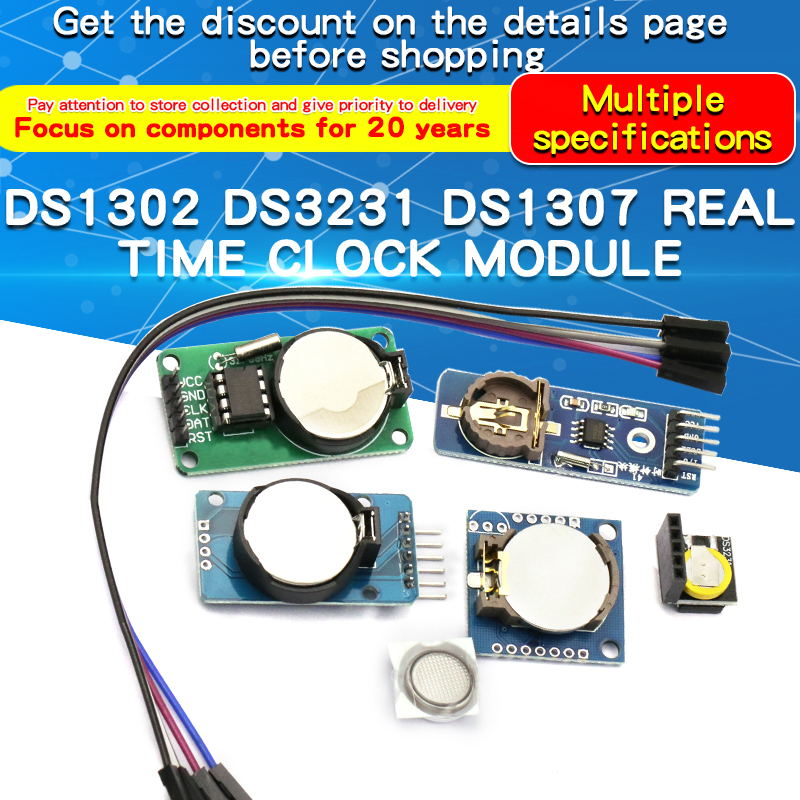 1PCS DS1302/DS1307/PCF8563/DS3 - đánh giá và giá Rtc Module Ds3231