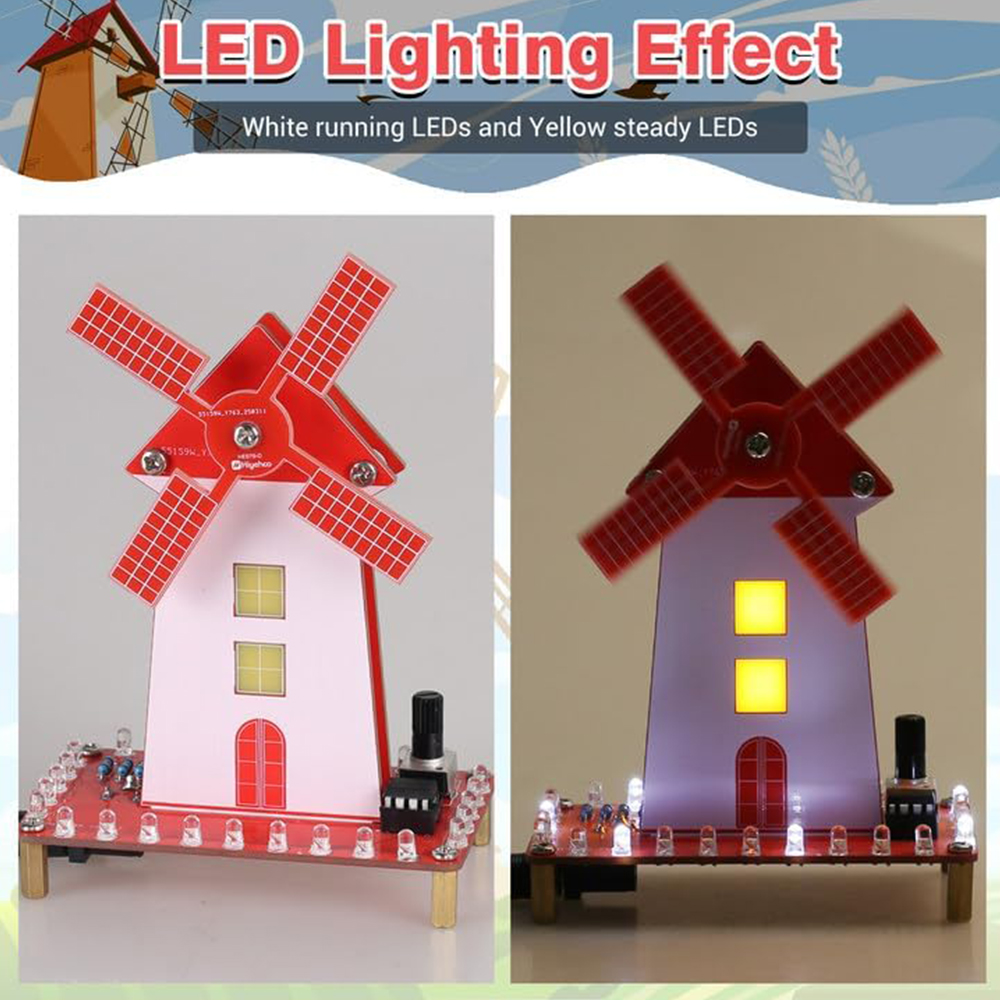 DIY Electronic Windmill Kit So - đánh giá và giá Diy Electronics Projects For Beginners