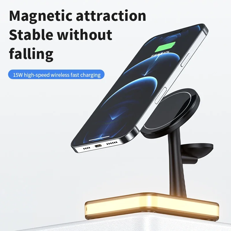3 in 1 Wireless Magnetic Fast  - đánh giá và giá Diy Lamp Electronics