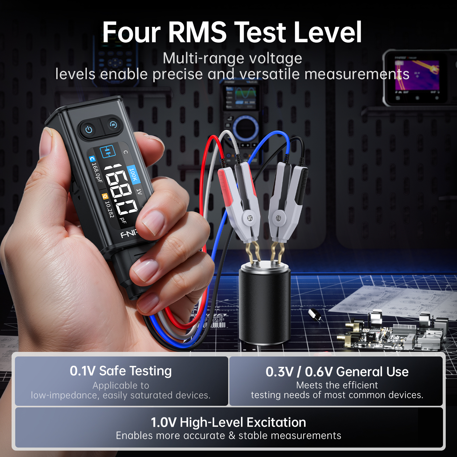 FNIRSI LCR-ST2 Digital LCR Met - đánh giá và giá R/Diy Electronics