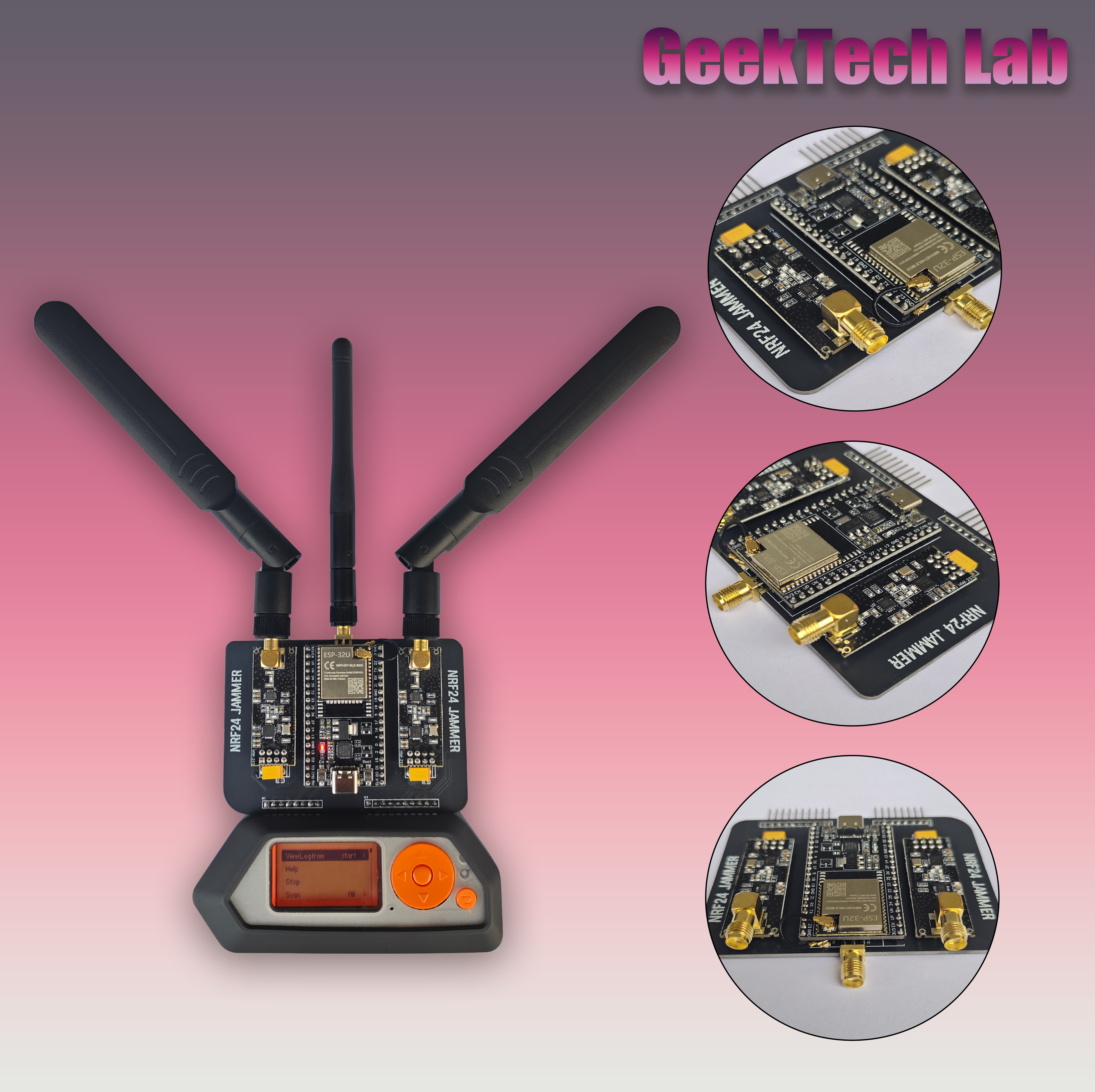 New ESP32 + NRF24L01 PA LNA 2. - đánh giá và giá Nrf24L01 Module Wireless