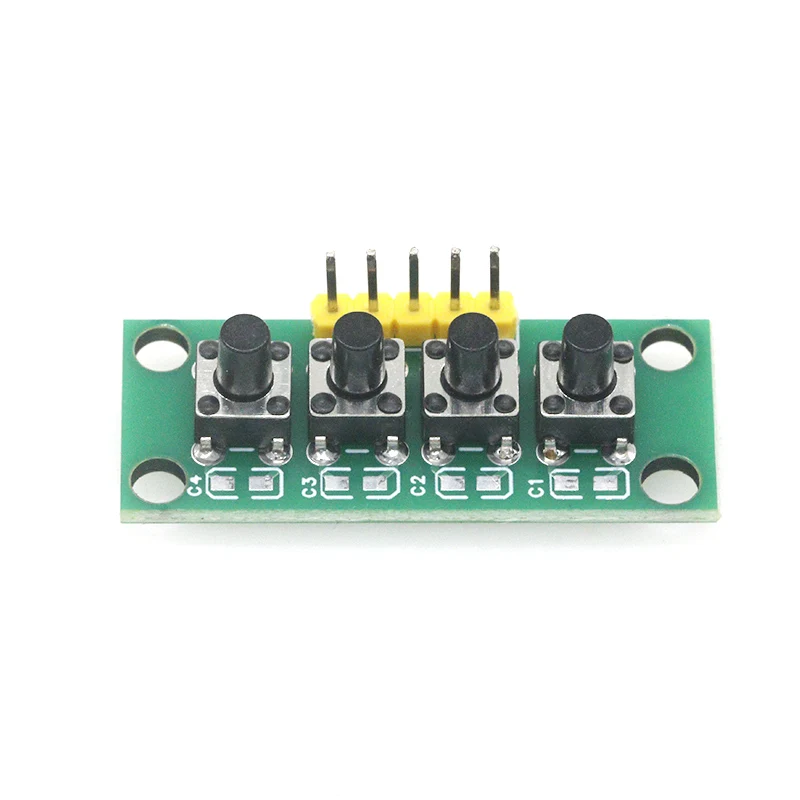 1~5PCS 1x4 4-Button Independen - đánh giá và giá Diy Electronics Raspberry Pi