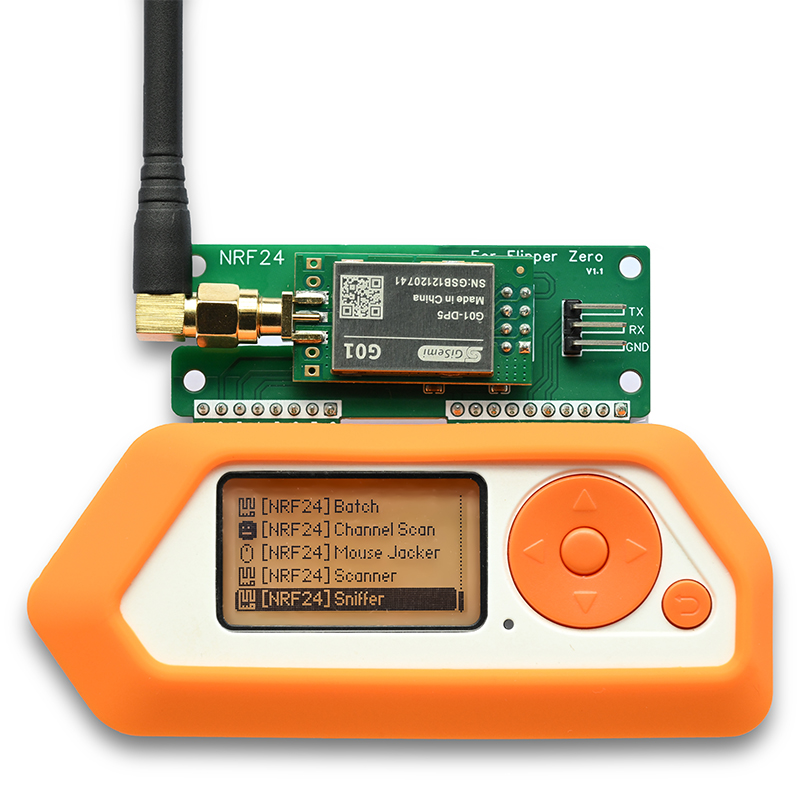 Flipper Zero Wireless Sniffer  - đánh giá và giá Nrf24L01 Module Wireless