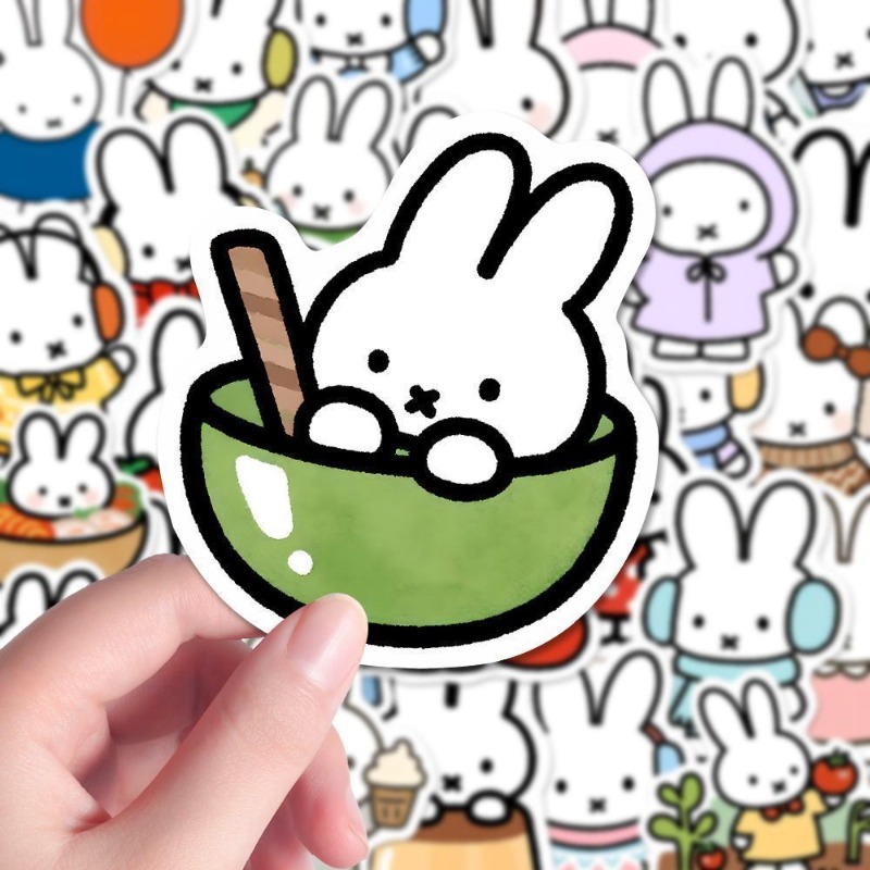 Miffy Rabbit Head Sticker High - đánh giá và giá Diy Q