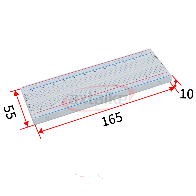 400 / 830 Bread Board Bus Test - đánh giá và giá Diy Electronics Breadboard