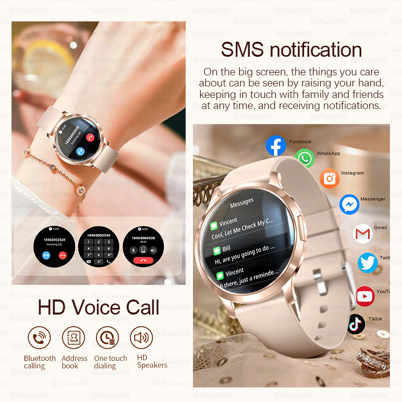 2025 New Smart Watch Women 1.3 - đánh giá và giá Diy Electronics Watch