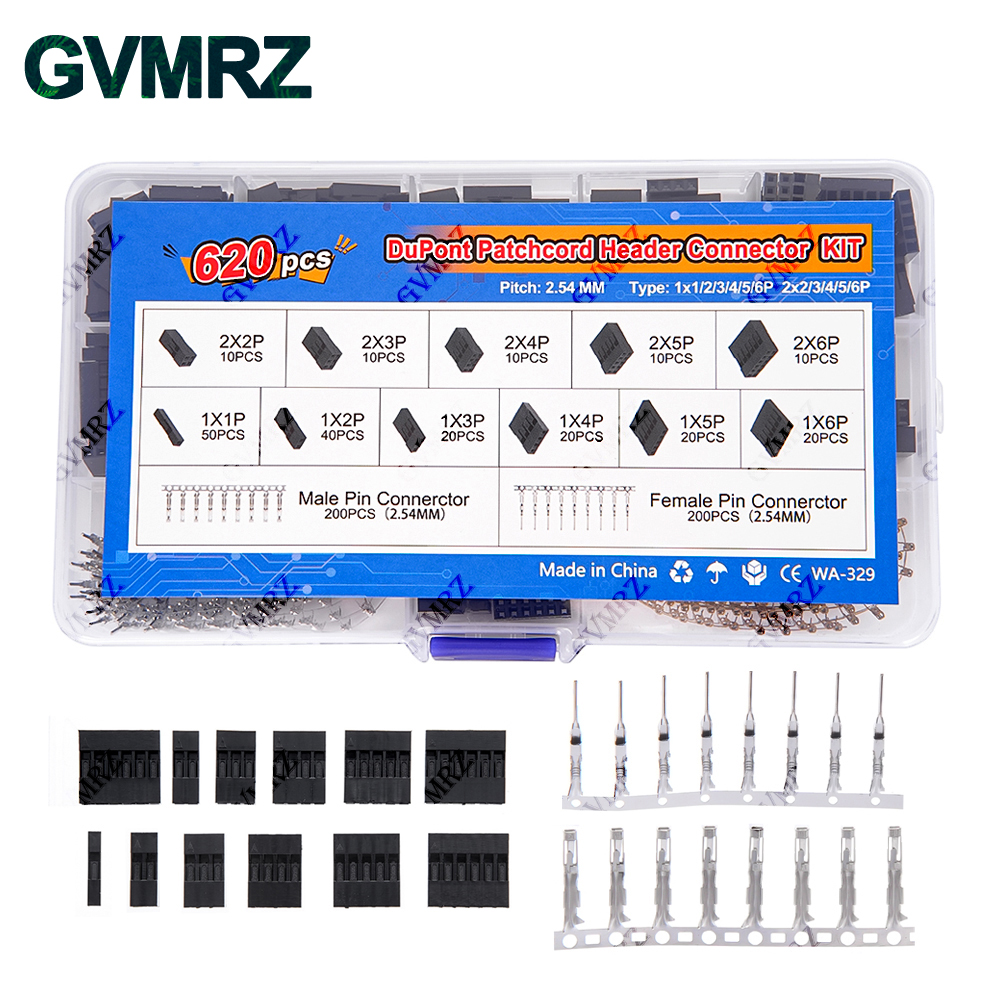 620PCS DuPont Header Connector - đánh giá và giá Diy Home Electronics Projects