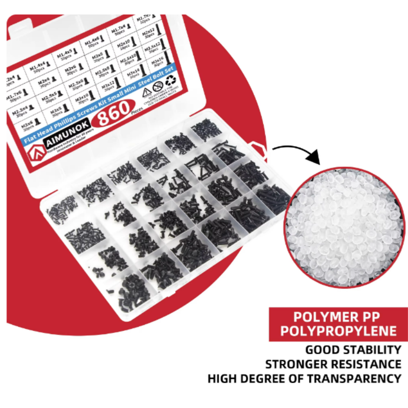 860PCS Small Screws Assortment - đánh giá và giá Diy Electronics Repair Kit