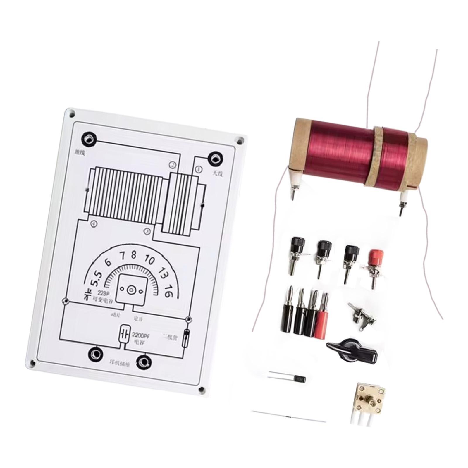 Radio DIY Kit Electronic Two C - đánh giá và giá Diy Electronics Projects For Beginners