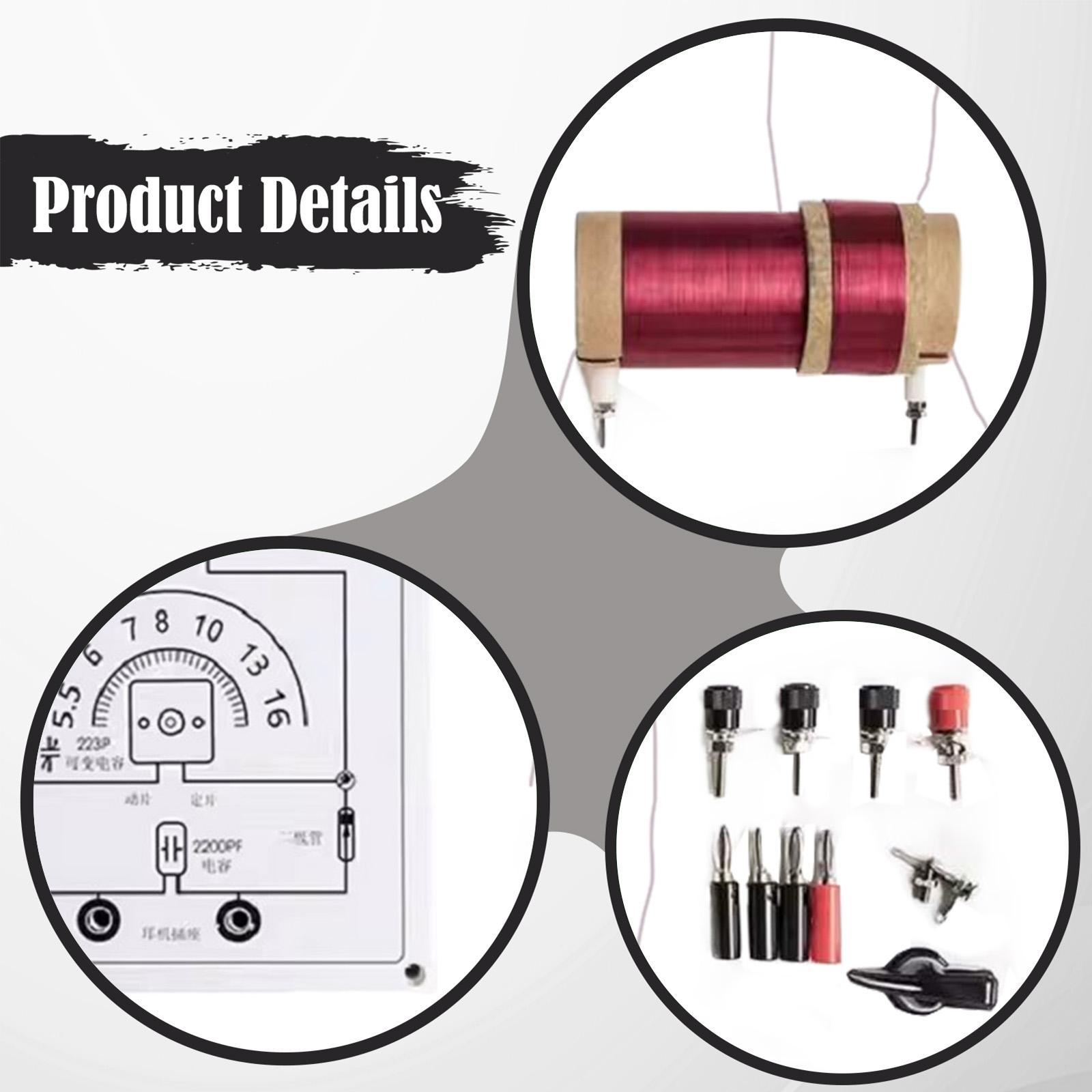 Radio DIY Kit Electronic Two C - đánh giá và giá Diy Electronics Projects For Beginners