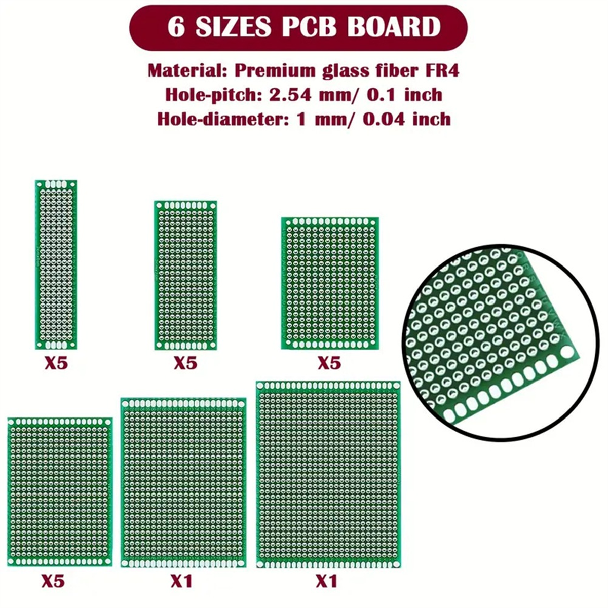 A72Z 92PCS PCB Board Kit Unive - đánh giá và giá Diy Electronics Circuits