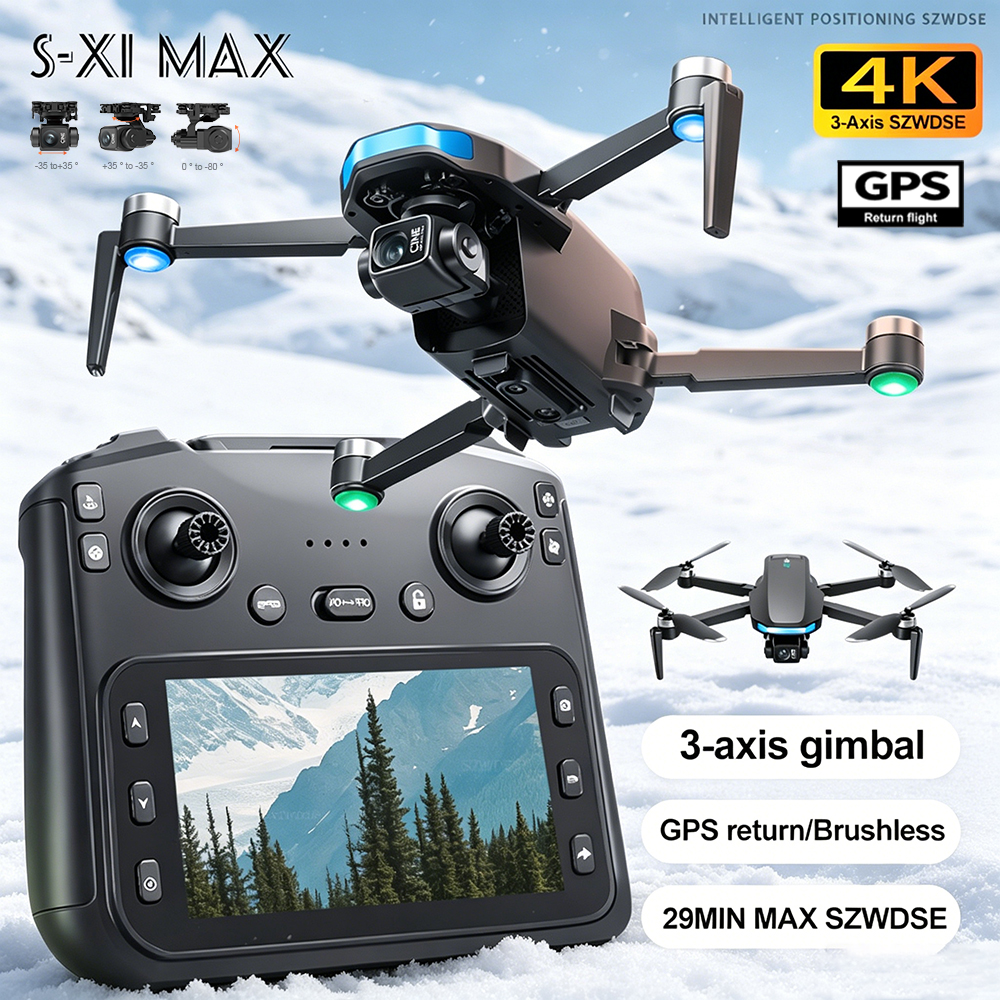 New S-X1 MAX Drone GPS 8K Prof - đánh giá và giá Diy Drone Electronics