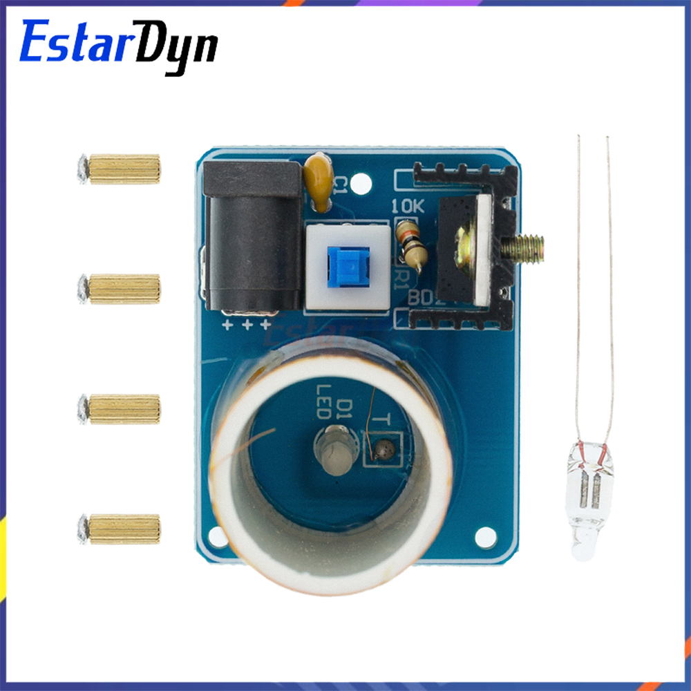 BD243C Mini Tesla Coil Kit DIY - đánh giá và giá Diy Electronics Projects For Beginners