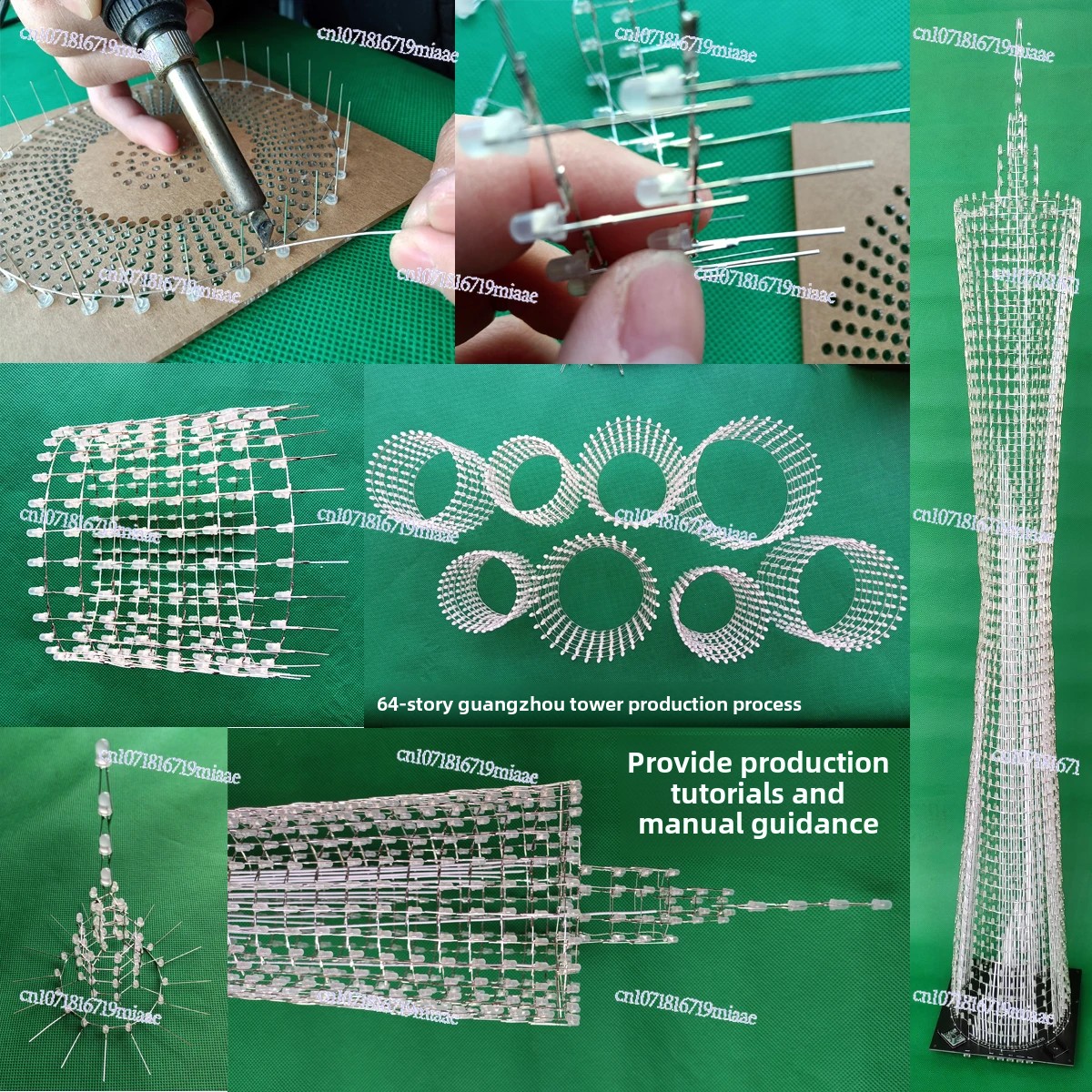 64-Floor Canton Tower DIY Kit  - đánh giá và giá Diy With Electronics