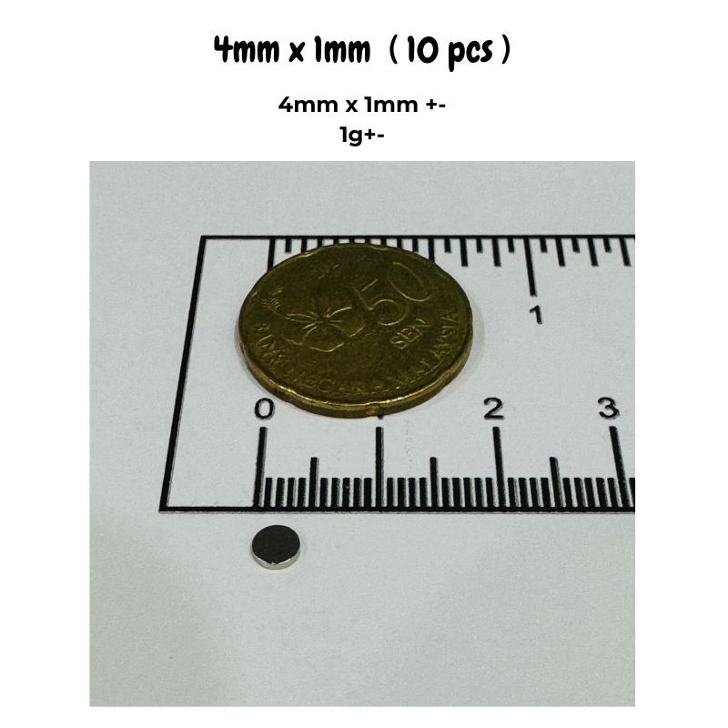 20/50pcs 4x1mm & 5x2mm Magnets - đánh giá và giá Diy Electronics Com