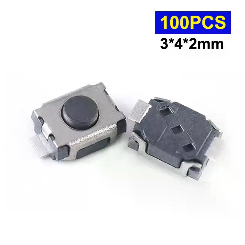 100Pcs 3*4*2MM Micro Switch Bu - đánh giá và giá Push Button Tactile
