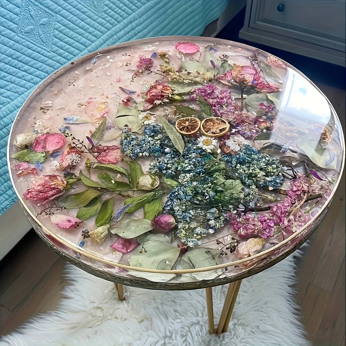 DIY Resin Round Table Silicone - đánh giá và giá Diy Q